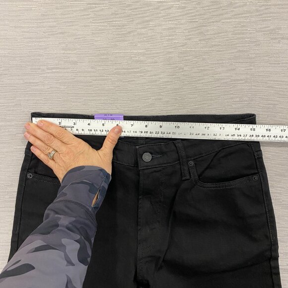 Lucky Brand 410 Jeans Mens 30 x 32 Black Denim Pants Straight Leg - Picture 7 of 14